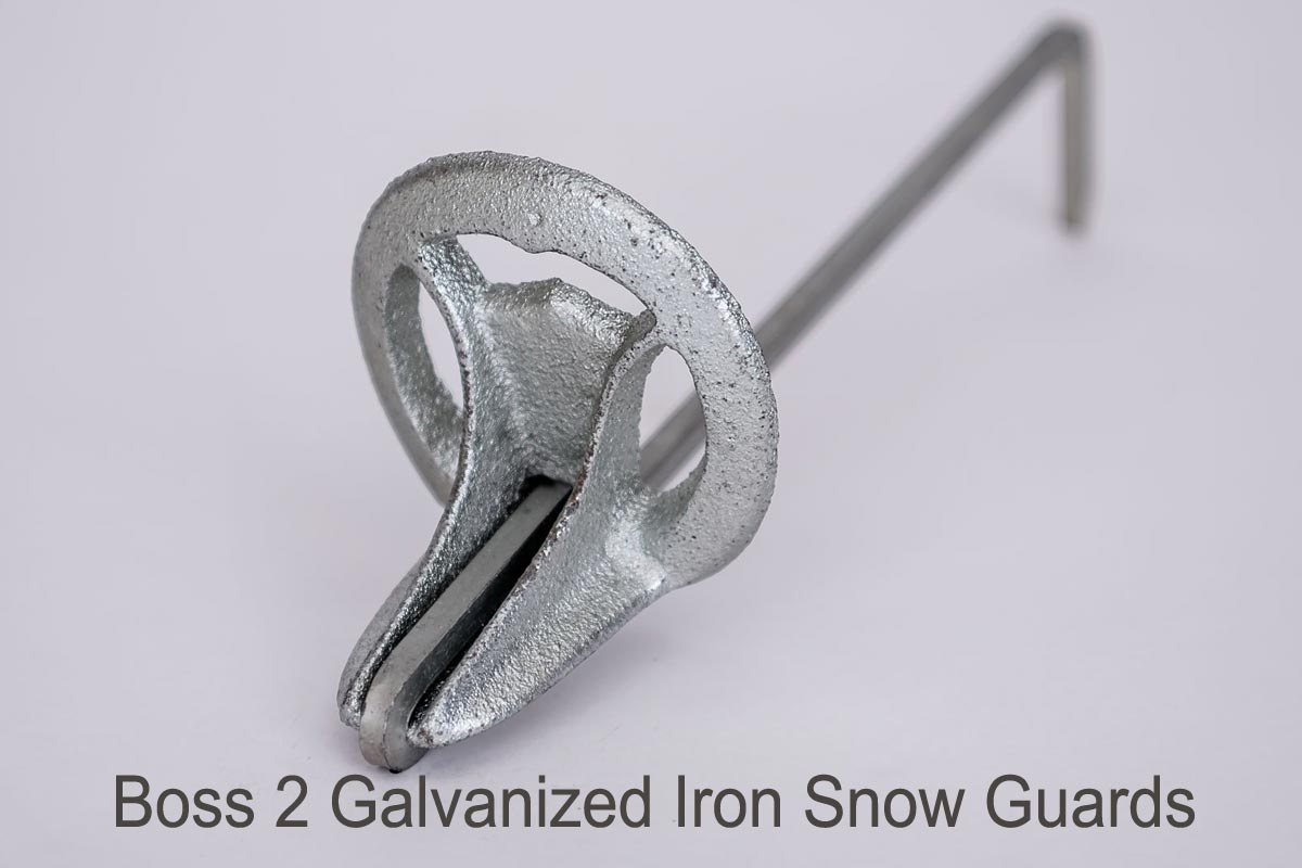 boss 2 galvanized iron snow guards