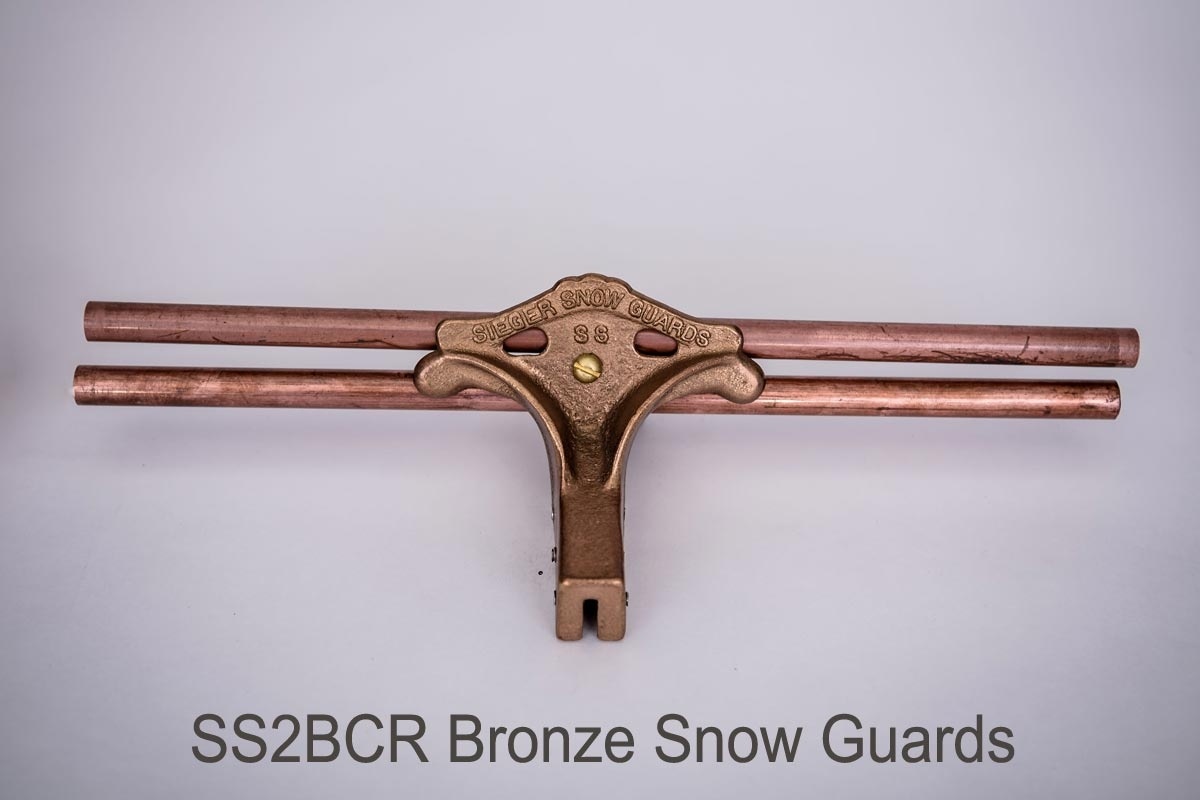 ss2bcr bronze snow guards railing style